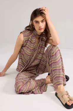 Fashion Top in Italian jaquard fabric Oberteile & T-shirts