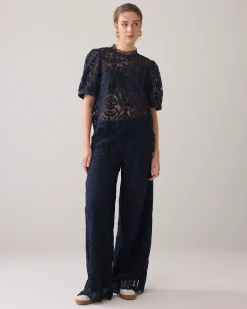 Discount Top in lace fabric Oberteile & T-shirts