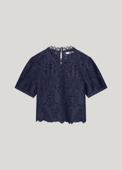 Discount Top in lace fabric Oberteile & T-shirts