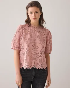 New Top in lace fabric Oberteile & T-shirts