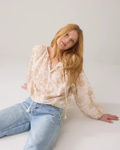 Fashion Top with floral pattern Oberteile & T-shirts