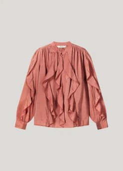 Hot Top with ruffles Blusen