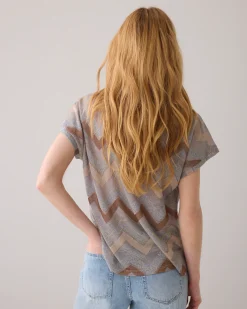 Sale Top with zigzag pattern Oberteile & T-shirts