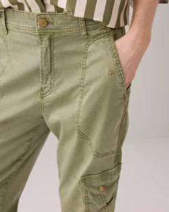 Discount Trousers in a washed look Hosen & Jumpsuits