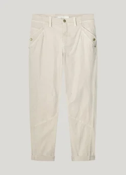 Sale Trousers in twill fabric Hosen & Jumpsuits