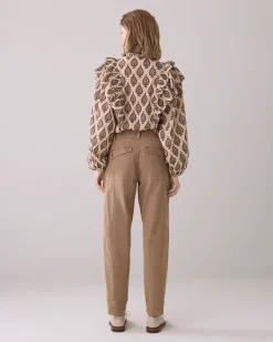 Online Trousers in twill fabric Hosen & Jumpsuits