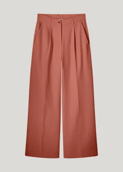 Outlet Trousers with pleated waistband Hosen & Jumpsuits