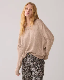 Hot Wide boat-neck jumper Pullover & Westen