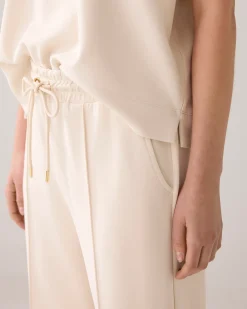 Outlet Wide scuba trousers Hosen & Jumpsuits