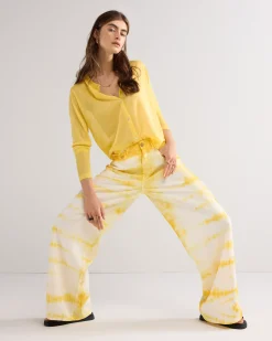 Best Wide tie-dye trousers Hosen & Jumpsuits