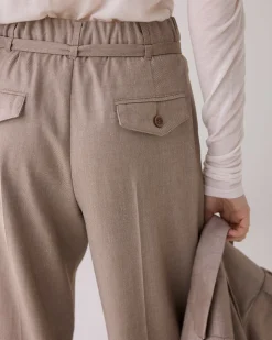 Best Wide-leg trousers in linen look Hosen & Jumpsuits